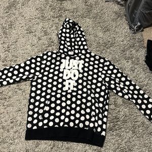 Men’s Nike polka dot hoodie